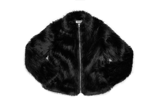 Black Lux Fur Jacket