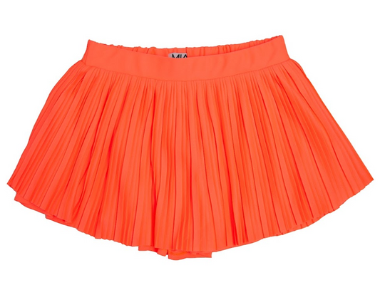 Orange Tennis Skort