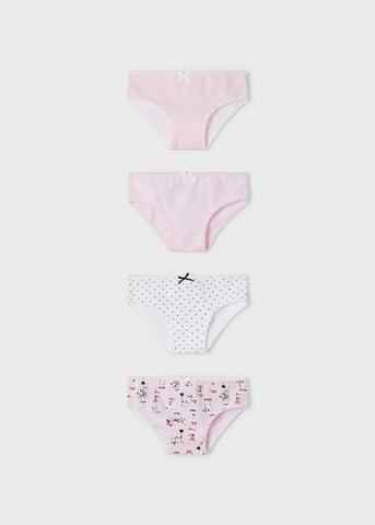 4-Pack Cotton Brief Undies