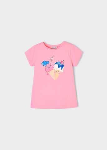 Pink Confetti ice Cream Tee