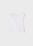 White Embroidered Tank