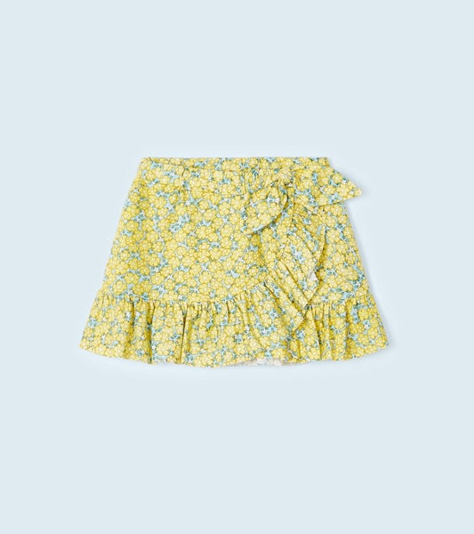 Floral Knit Skirt