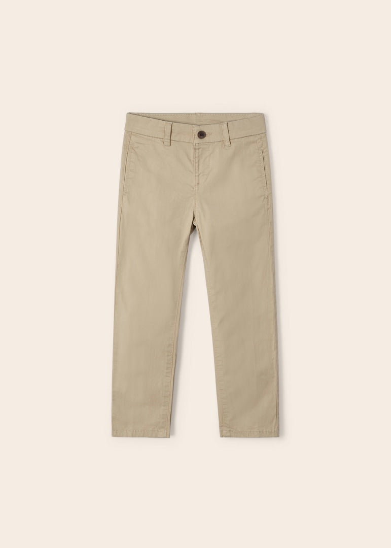 Sand Cotton Chino Pants
