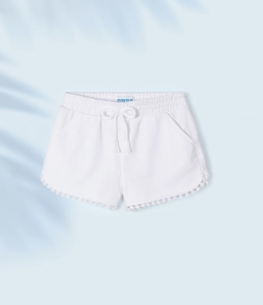 Blanco Chenille Shorts