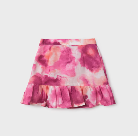 Paprika printed skirt