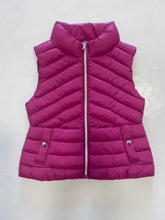 Magenta Puffer Vest
