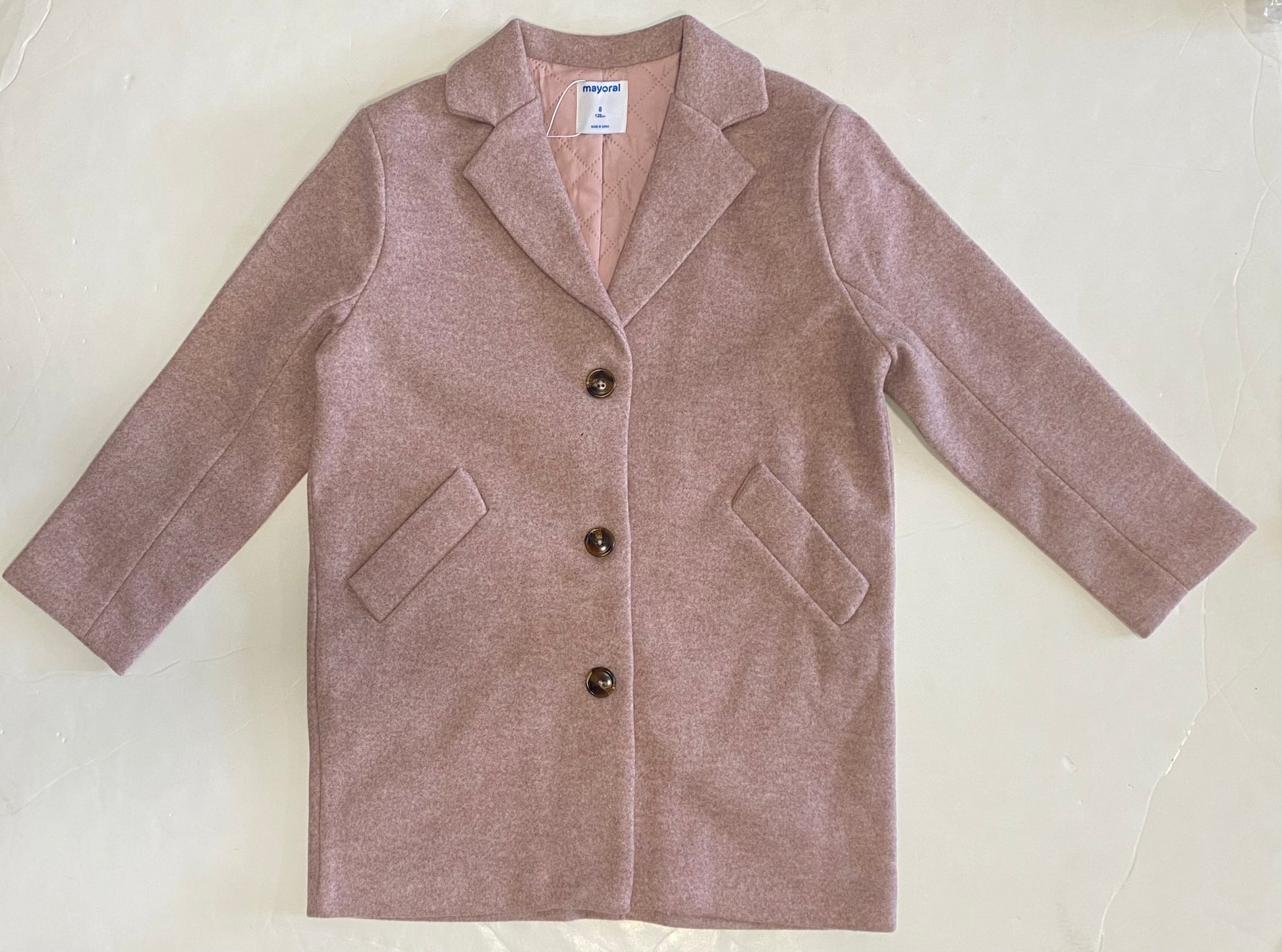Heather Pink Mouflon Coat