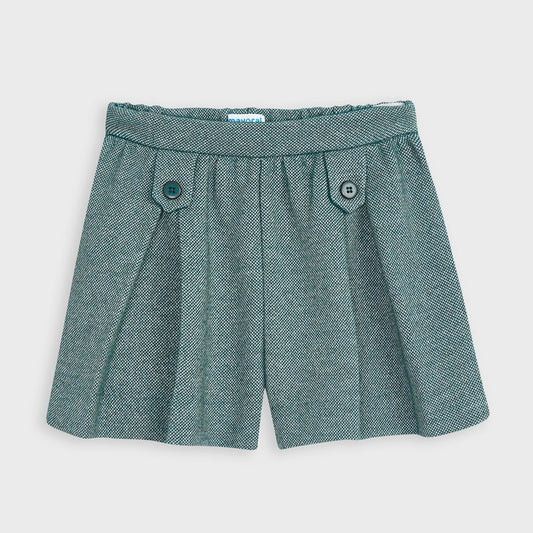 Green Lurex Shorts