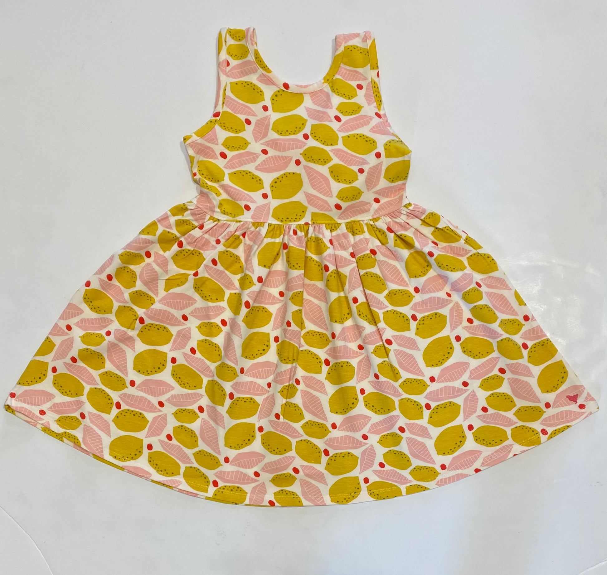 Sleeveless Lemon Dress