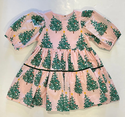 Pink Holiday Tree Dress