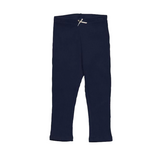 Navy Rib Legging