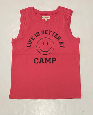 Red Camp Life Tank