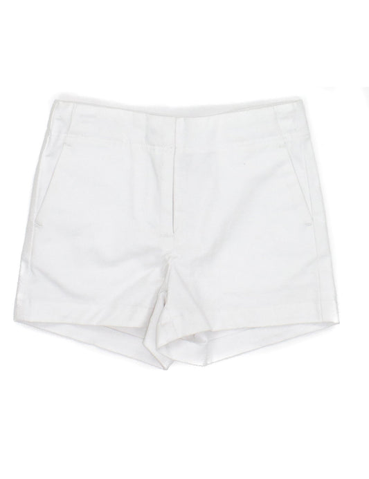 White Addison Shorts