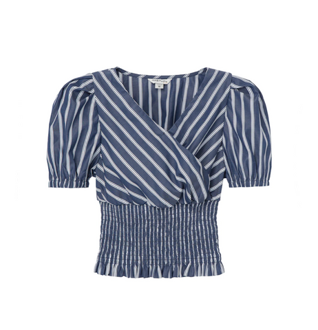 Puff Sleeve Smocked Top