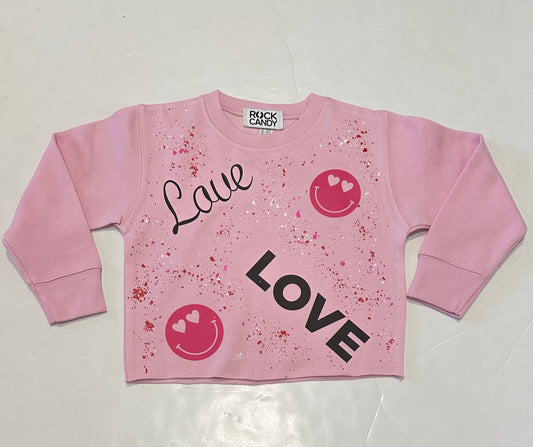 Light Pink Love Splatter