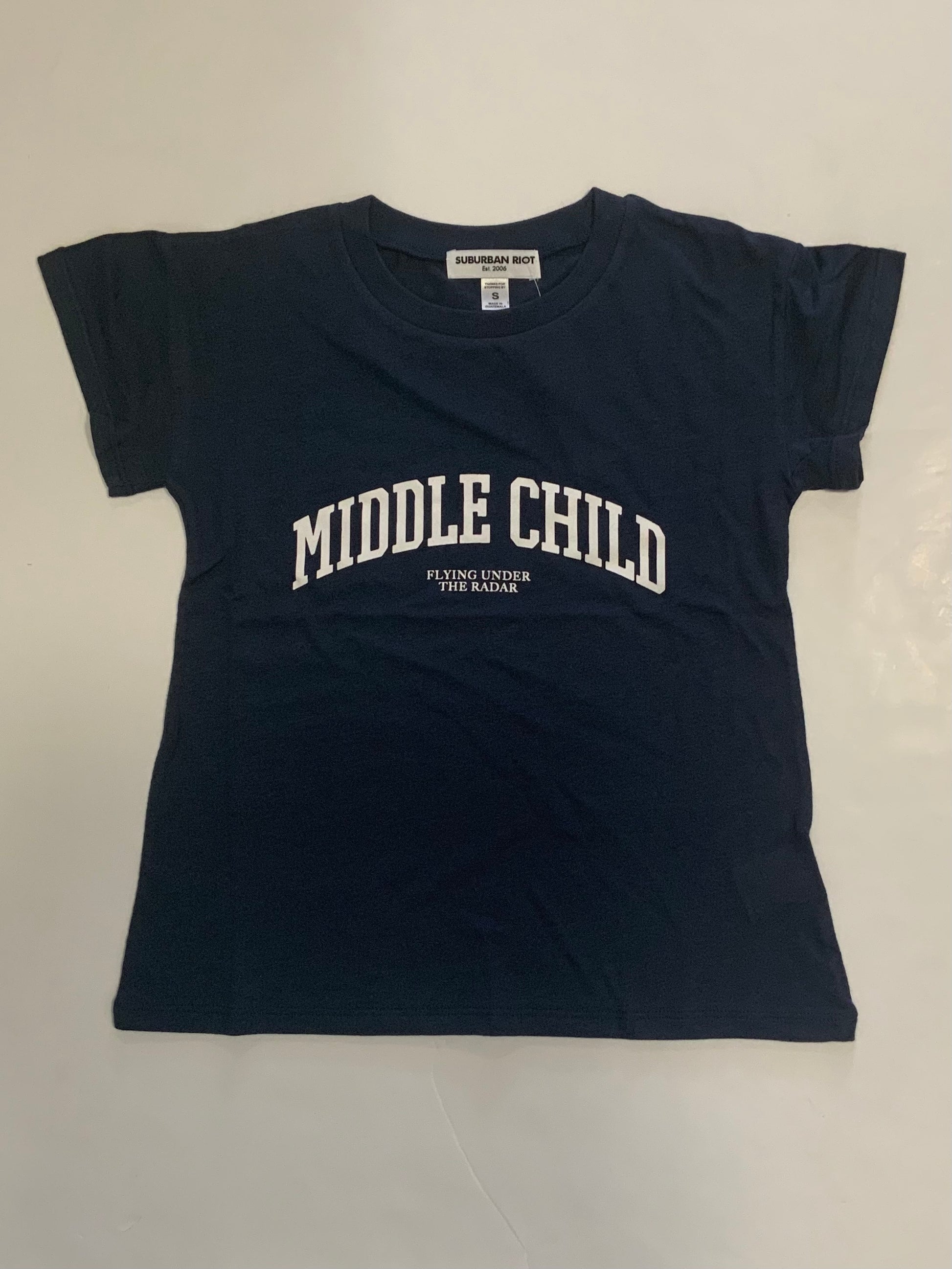 Navy Middle Child Tee