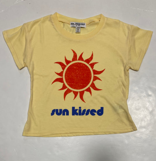 Sun Kissed Crop Tee