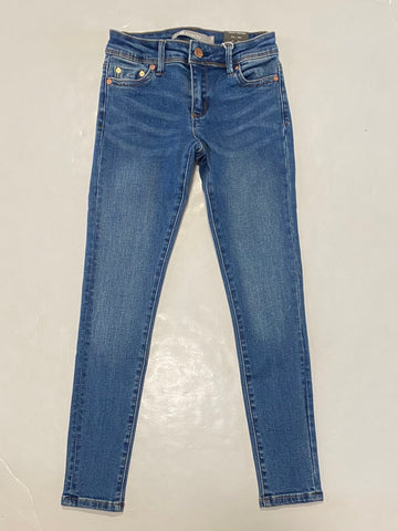 Slim Med Indigo Mid Rise