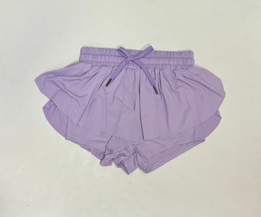 Lilac Butterfly Short