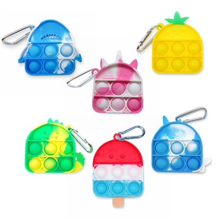 Pop Fidget Keychain