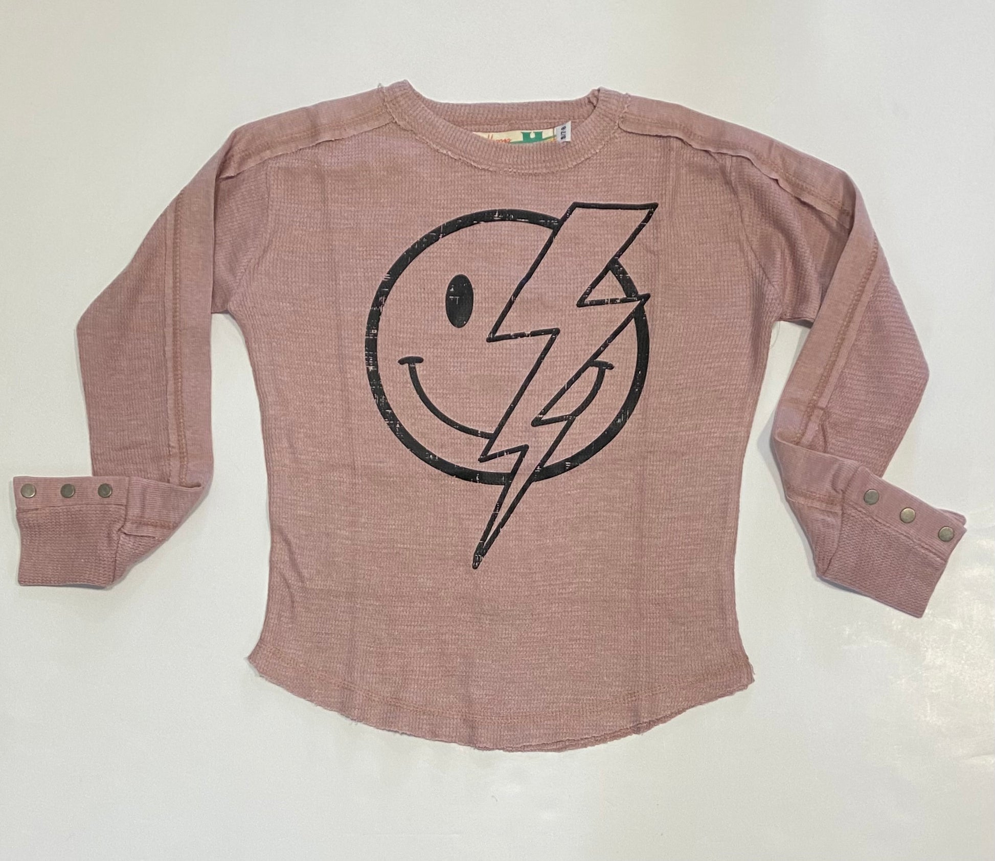 Dusty Pink Smile Bolt Thermal