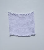 White Smocked Top