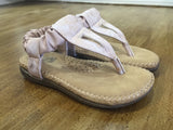 Blush Sandle w/Center Cut Out