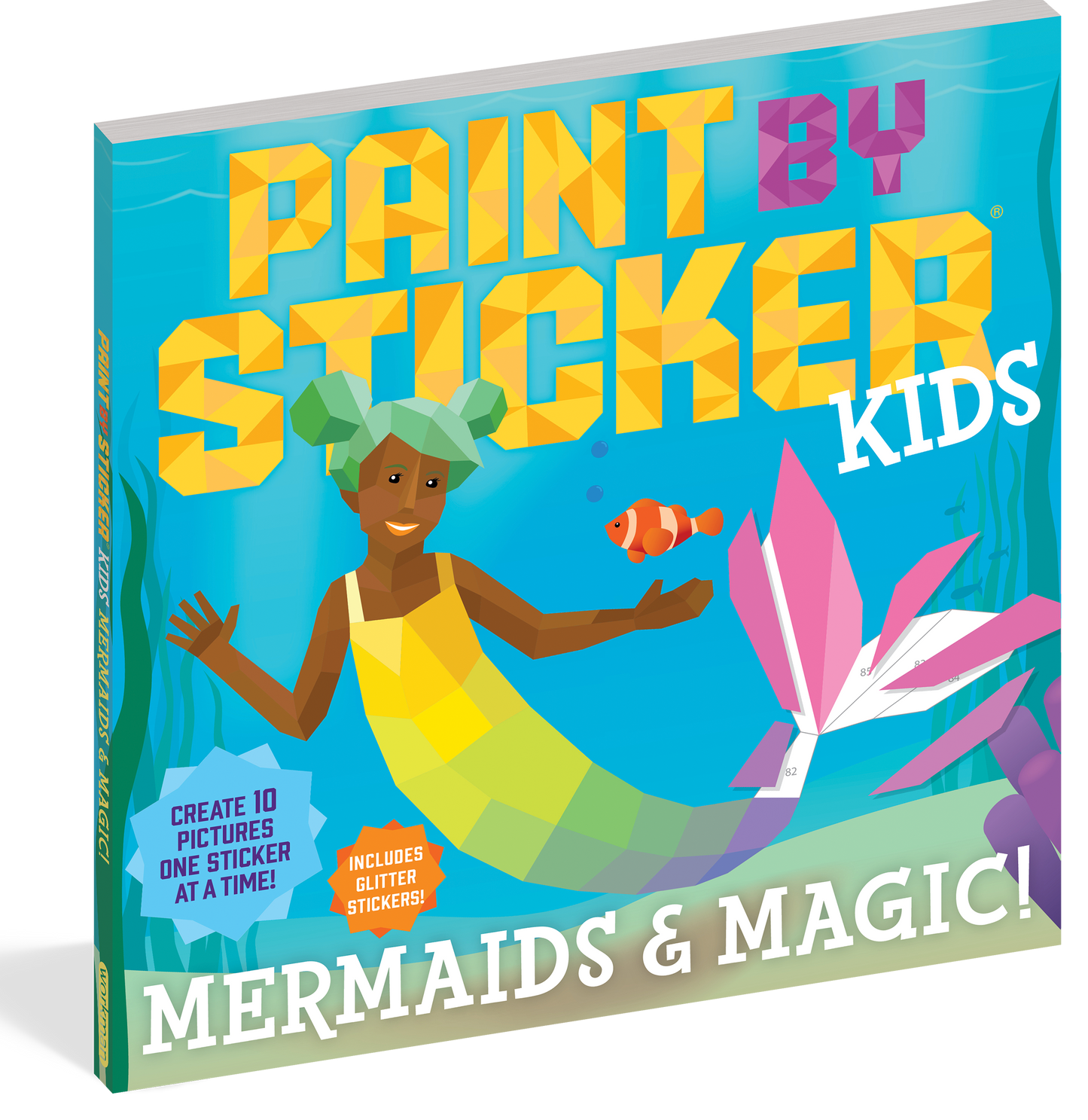 Mermaids & Magic Paint By Stickers