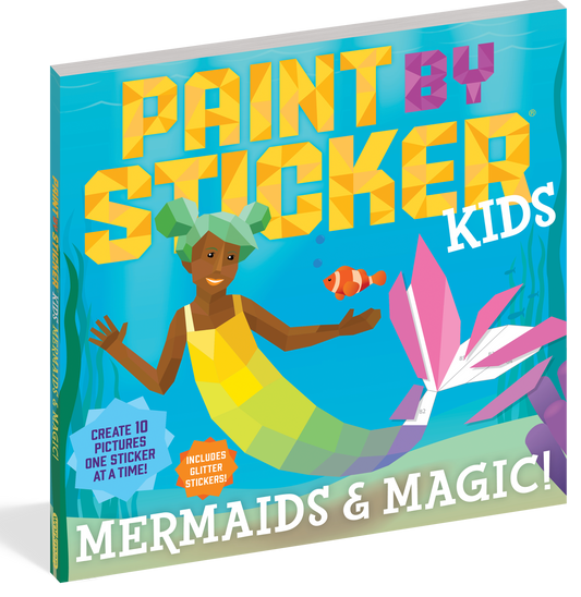 Mermaids & Magic Paint By Stickers