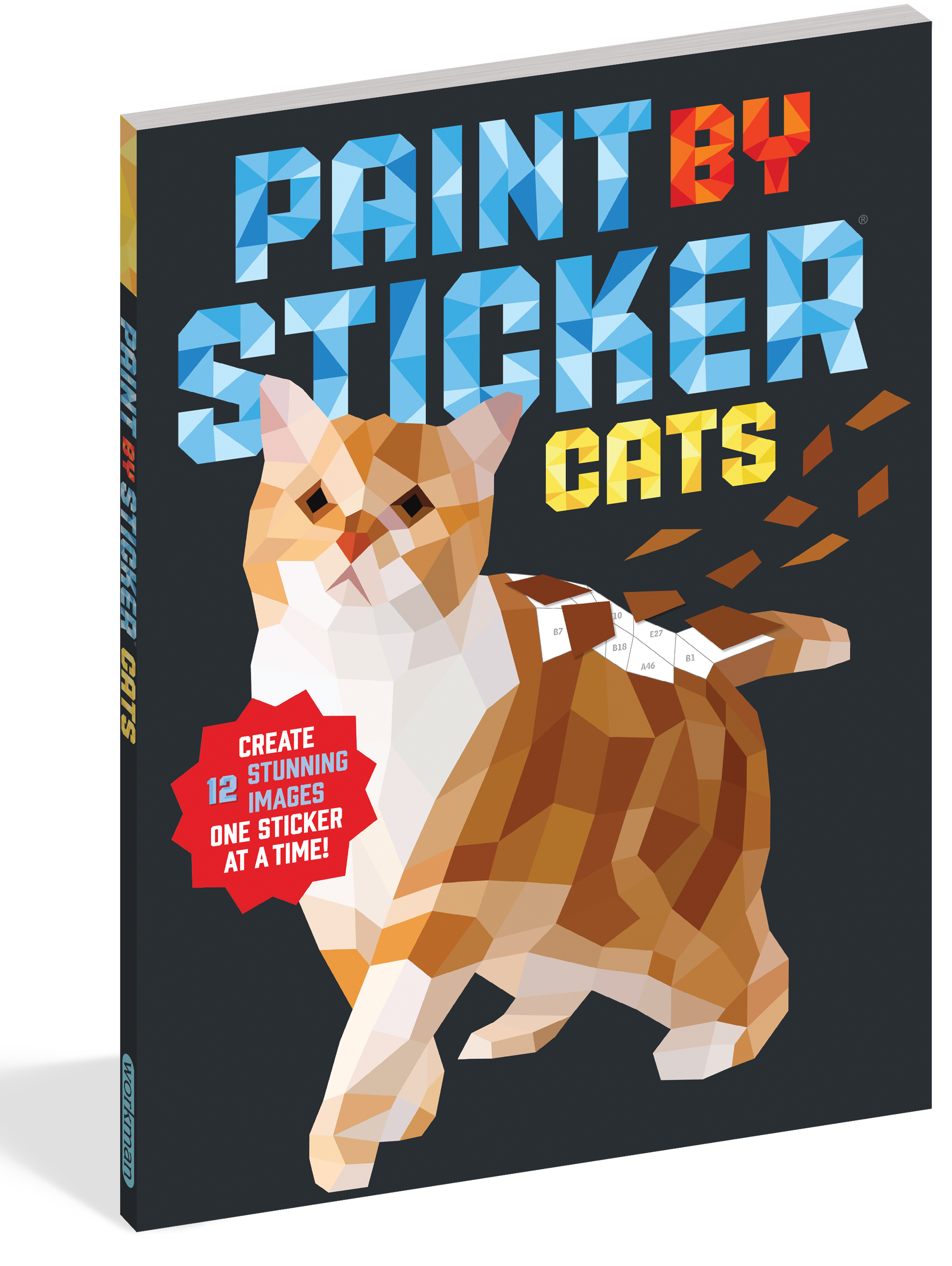 Cats Paint By Stickers