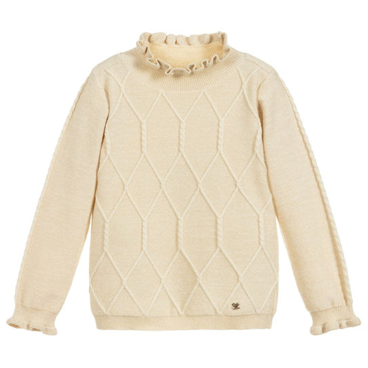 Gold Knit Sweater