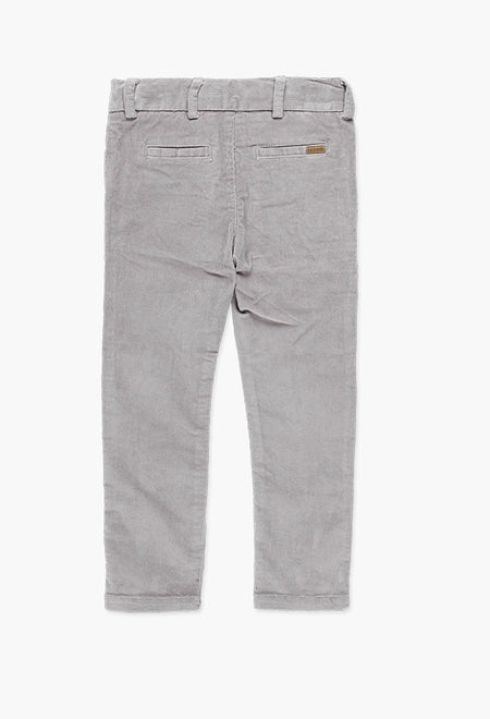 Grey Cord Trousers