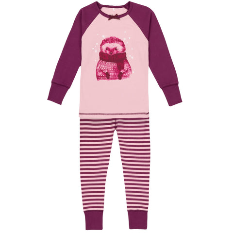 Purple Hedgehog Set Pj's