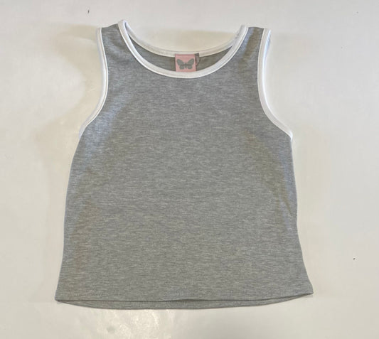Grey Tank w/White Trim
