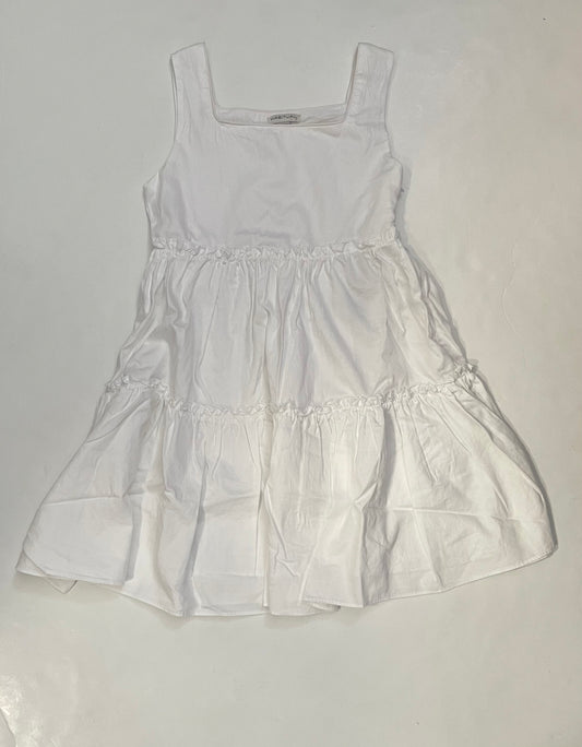 White Tiered Baby Doll Dress