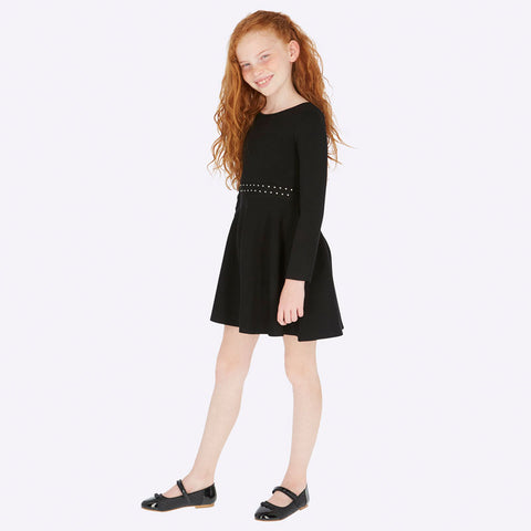Black Tricot Dress