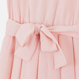 Pink Cross Back Romper