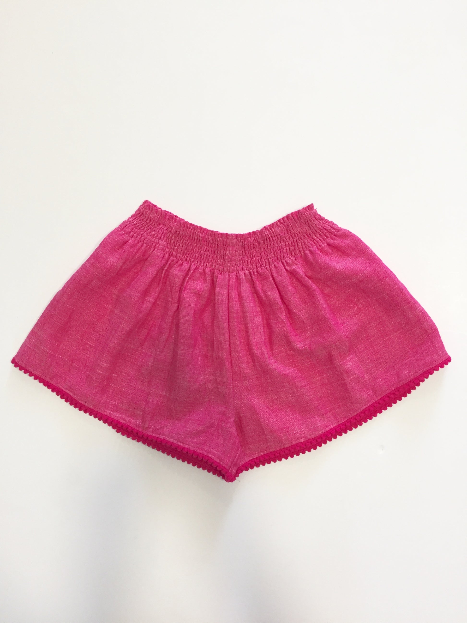 Chambray Meadow Skort Pink