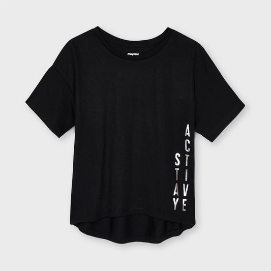 Black Play Time Tee