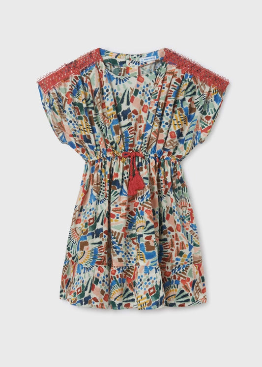 Printed Cotton Dress