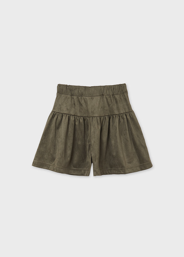 Olive Skort with bow