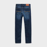 Long denim pants regular fit