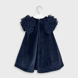 Navy Vevet Dress