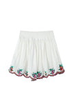 White Gauze Shorts