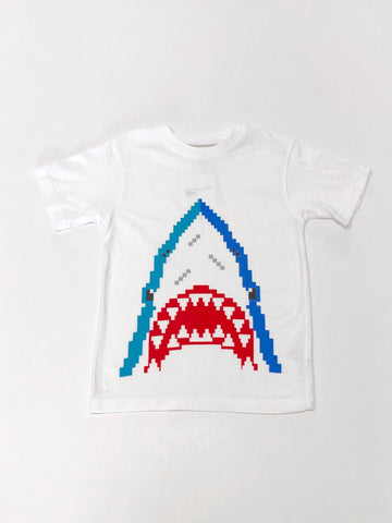 Shark S/S Tee White