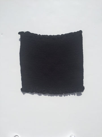 Black Smocked Top