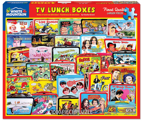 TV Lunch Boxes 1000 PC Puzzle